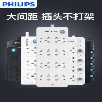飞利浦(Philips) 6020B LH 六位延长线插座 usb接线板转化器拖线板开关