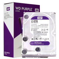 西部数据(Western Digital)紫盘 2TB 5400转/64M/SATA/EJRX 监控硬盘