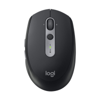 罗技(Logitech)M590 多设备静音无线蓝牙双模式鼠标 家用办公电脑笔记本通用 石墨黑