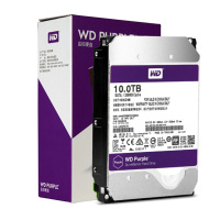西部数据(Western Digital)紫盘 10TB 5400转/64M/SATA/EJRX 监控硬盘