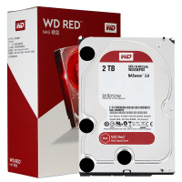 西部数据(Western Digital)红盘 2TB 5400转/64M/SATA/EFRX 网络存储硬盘