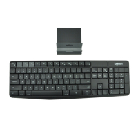罗技(Logitech)K375s 无线蓝牙带支架键盘套装 无线蓝牙键盘苹果笔记本电脑ipad薄膜款(不含鼠标)