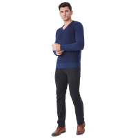 KAIKAI TGYMS1904开开牌男式羊毛衫(藏青)bd