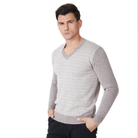 KAIKAI TGYMS1904开开牌男式羊毛衫(驼色)bd