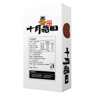 十月稻田450g亚麻籽(胡麻籽,亚麻酸,生亚麻籽仁,可榨油,可磨粉,杂粮)