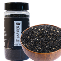 十月稻田200g熟黑芝麻 bd