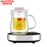澳柯玛(AUCMA)迷你养生壶ADK-300Q1家用触屏式定时保温节能高硼硅玻璃 桌面宝宝煮茶器热奶炖杯保温垫0.33L