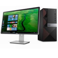 戴尔 V3667-13N8B台式电脑 I3-6100\8G\1T\集成 可支持更改WIN7操作系统 不带显示器