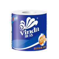 维达(Vinda) 卷纸 蓝色经典3层140g卫生纸巾*10卷