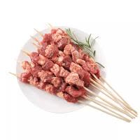 科尔沁 牛肉串200g/袋 孜然味 内蒙古草饲牛肉 BBQ烧烤食材