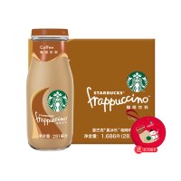 starbucks/星巴克星冰乐咖啡味咖啡饮料281ml*6瓶装