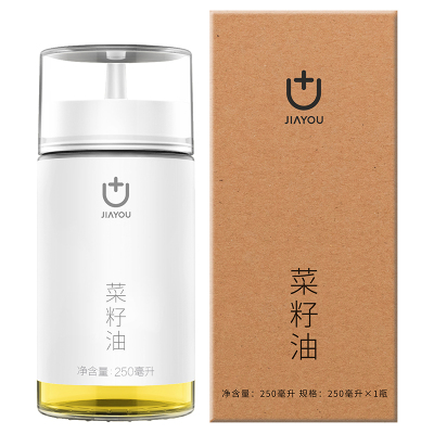 佳油青香有机菜籽油250ml/瓶