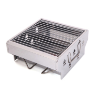 尚烤佳 烧烤架烧烤炉户外便携式不锈钢烧烤炉木炭烧烤架小号