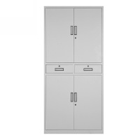 标灿办公家具二斗通双节铁门柜钢制文件柜 铁皮柜简约现代可定制其他