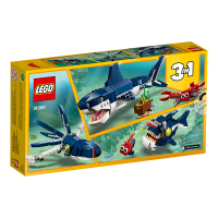 LEGO乐高创意百变系列深海生物31088 男孩女孩7岁+生日礼物 玩具积木