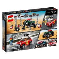 LEGO 乐高 Speed赛车系列 1967 Mini Cooper S Rally和2018 MINI75894
