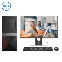 戴尔(DELL)成就Vostro3670-R17N8R 21.5英寸屏 台式电脑(Intel i3-8100 4GB 1TB 2GB独显) 商用办公 家用娱乐 企业采购 性价比机