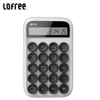 洛斐(Lofree)糖豆计算器 办公用品学生财务会计可爱桌面 迷你小号商务型机械轴计算器