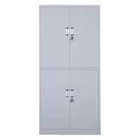 鑫环境 加厚通双节铁皮柜文件柜档案柜办公室资料柜其他金属办公柜类带锁家用储物阳台柜