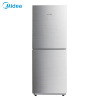 美的(Midea) BCD-175M 175升 节能省电双门小冰箱 静音家用小型电冰箱 银色 bd