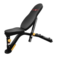 健芬欣体育 宝迪朗格训练凳BK4006多功能商用综合训练器仰卧起坐健身房健身器材