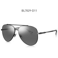 暴龙(BOLON)BL7029-D11新款透色偏光太阳镜男蛤蟆镜