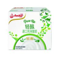 安佳(ANCHOR) 进口常温酸奶 轻醇巴氏杀菌热处理风味发酵乳200ml*9