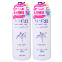 娥佩兰(OPERA) 薏苡仁化妆水 500ml 两只装(薏仁水 爽肤水 温和不刺激 水润保湿 嫩肤水 )