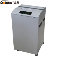 金典(GOLDEN)GD-610D碎纸机 碎纸6张 62L大容量纸筒 6级保密1*1mm碎纸效果 文件粉碎机 办公碎纸机