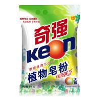 奇强(Keon) 植物亲肤皂粉 植物皂基易溶易漂柔顺低泡不伤手家庭装洗衣粉3kg