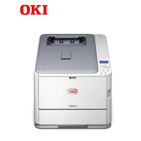 OK IC331dn LED彩色激光打印机自动双面网络热转印不干胶长纸打印