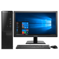 联想(Lenovo)扬天M4000e台式电脑23寸显示器( i5-7400 4G 1T 1G独显 DVD 定制)