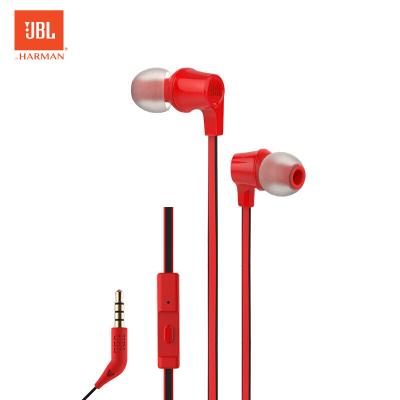 JBL T120A 入耳式耳机 绚丽红
