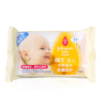强生 婴儿护肤湿巾娇嫩倍护 10片装