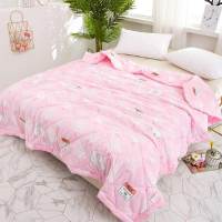 杉喜 芦荟棉印花夏被 被子 200*230cm S-9057