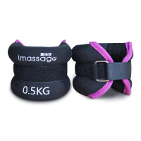 爱玛莎Imassage铁砂沙袋负重绑腿带绑脚绑手护腕吸汗透气男女生跑步运动负重装备
