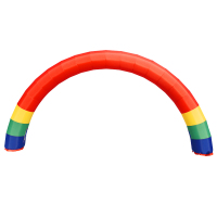 6米弧形拱门 SCP-571 充气拱门彩虹拱门气模带鼓风机拱门[个]