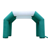 8米方形双拱门 SCP-574 充气拱门彩虹开业拱门气模带鼓风机[个]
