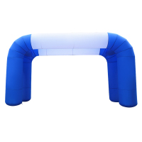 12米方形双拱门 SCP-575 充气拱门彩虹开业拱门气模带鼓风机[个]