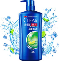 清扬洗发露男士去屑清爽控油型蓝瓶650ml×6瓶