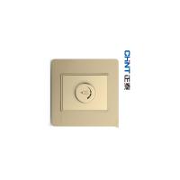 正泰(CHNT) 一联调光开关500W NEW7-S31702 香槟色