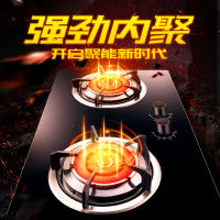 尊威(JOUE) 嵌入式红外线燃气灶 煤气灶双灶 聚能节能煤气炉 B016电量提醒红外线灶 液化气