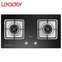 海尔统帅(Leader)4.5KW燃气灶具JZT-QIG506U1(12T)五重防爆保护,瞬燃点火,家用大火力天然气双灶