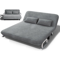 易瑞斯 可坐 可躺 可靠 多档调节 可折叠沙发床 1900*1500mm (颜色可选 藏 青/浅灰/咖啡)
