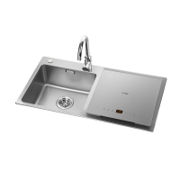 方太(FOTILE) JBSD2T-X9S 6套 钻石银 跨界三合一 超声波清洗 嵌入式家用水槽洗碗机