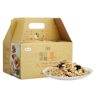 山萃 中粮 每日坚果 每日早餐 坚果炒货 休闲零食 混合麦片 (40g*30包) 1200g /盒
