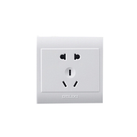 德力西 明装 五孔插座面板 CD130 ( 单位:个)