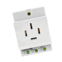 德力西 四插16A 模数化插座 DZ47X (新款替代AC30插座)( 单位:个)