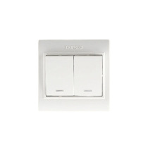 德力西 明装 双开单控 CD130-双( 单位:个 )