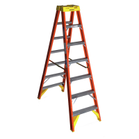 稳耐2米玻璃钢绝缘人字梯(T6207CN)